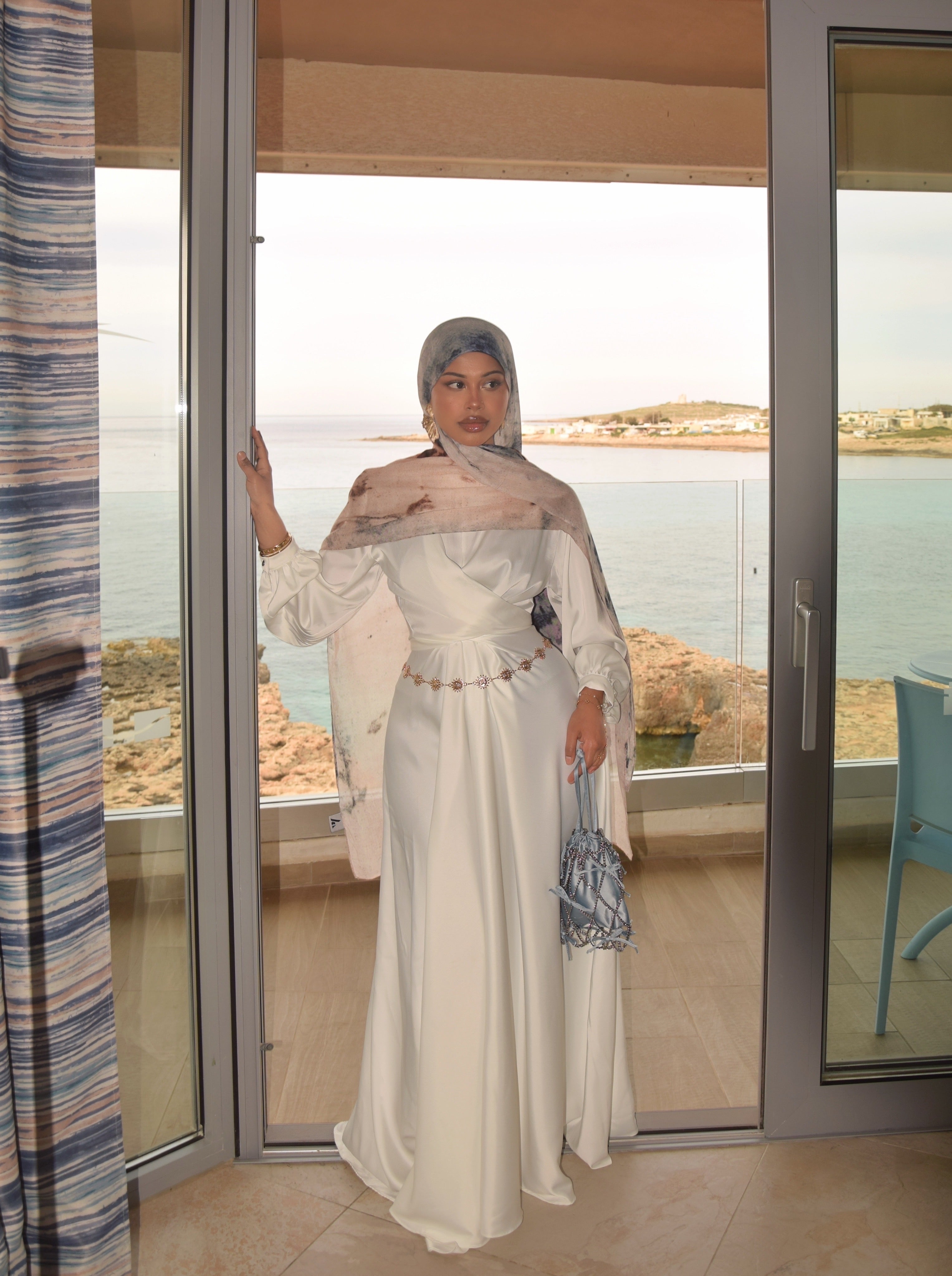 maysa satin dress Maysa Satin Dress in Lime Green Hijabglamour