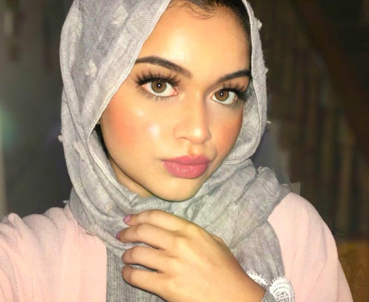 Light Grey Sahab Hijab