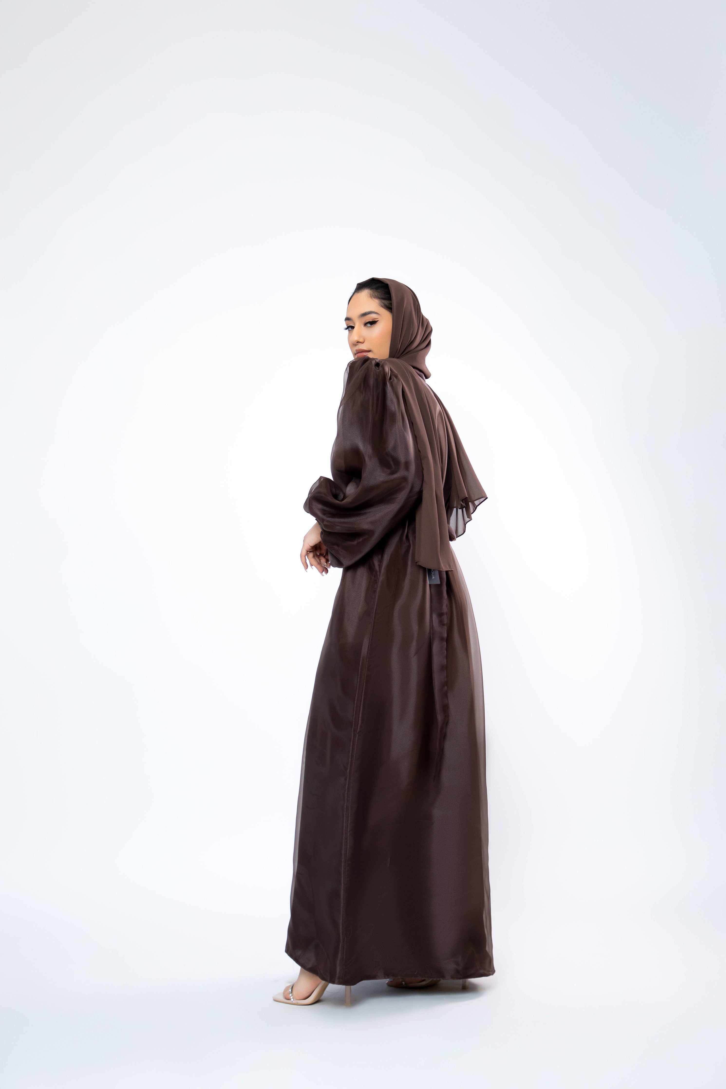 dress organza hijab Ismi Organza Abaya