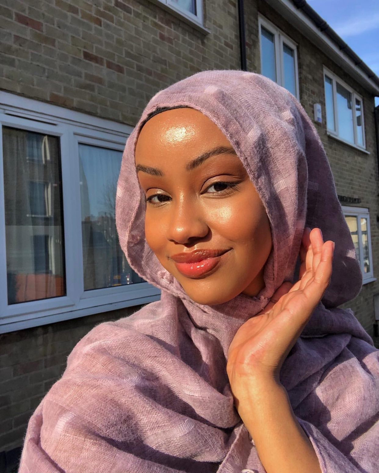Lavender Sahab Hijab