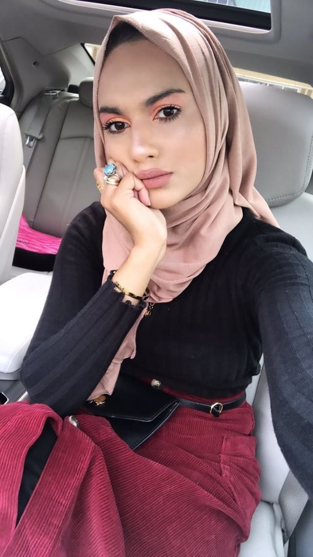 Khaki Solid Jersey Hijab